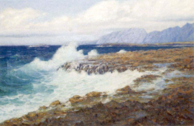Lionel Walden Marine View--Windward Hawaii China oil painting art